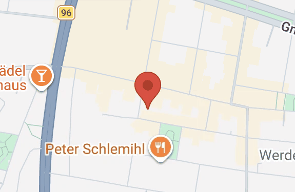 Kartenausschnitt: LOGO Records, Nostitzstraße 32, 10965 Berlin